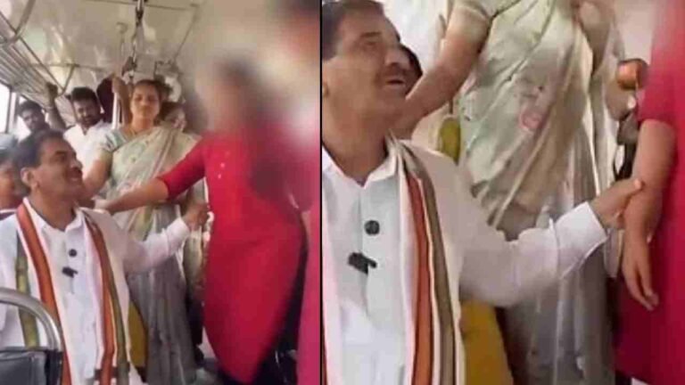 Uproar Over MLA Behavior In RTC Bus, Malreddy Rangareddy Repeatedly Touched A Student