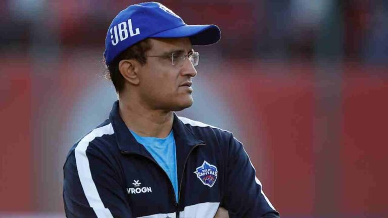 Sourav Ganguly Named Delhi Capitals Head Coach
