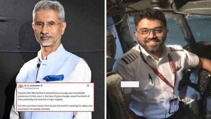 Jaishankar Praises Indian Pilot Smit Machchhar's Courage