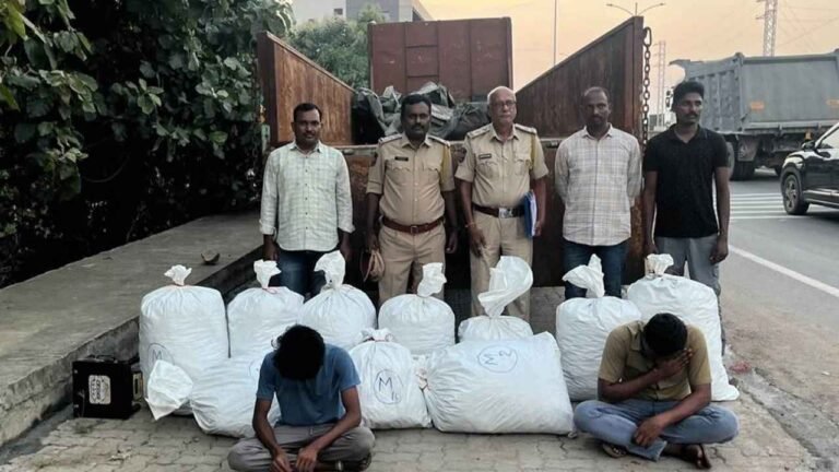 DTF, Excise Teams Seize 372.2 Kg Ganja In Khammam