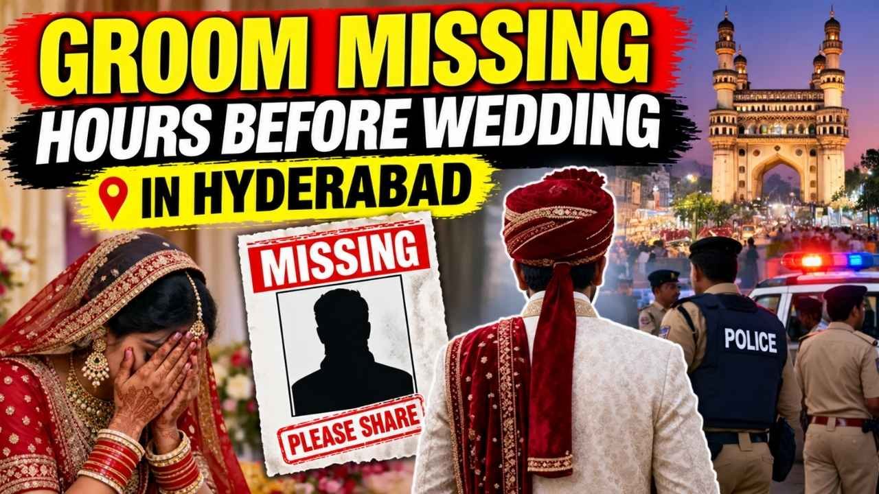 Groom Missing Hours Before Wedding In Hyderabad 