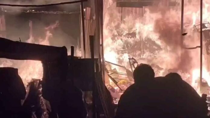 Medchal Fire: Two Furniture Shops Gutted, Rs. 20 Lakh Loss Reported