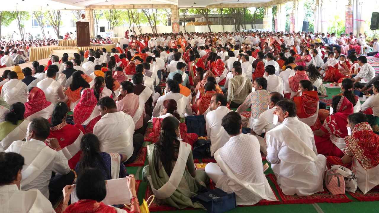 Namoththunam Jain Prayer Brings 1,200 Couples Together In Hyderabad