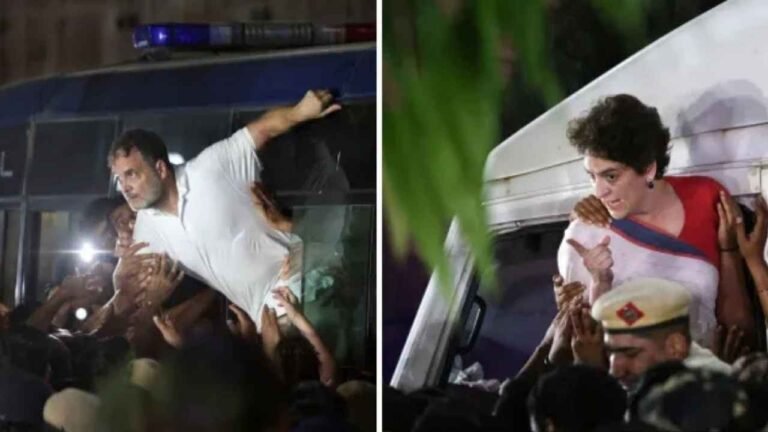 SIR Protest: FIR Filed Against Rahul Gandhi, And Priyanka Gandhi Vadra
