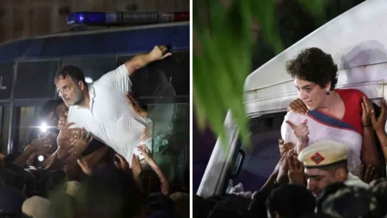 SIR Protest: FIR Filed Against Rahul Gandhi, And Priyanka Gandhi Vadra