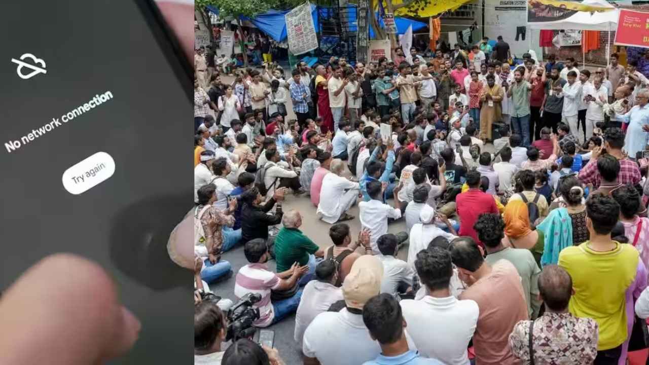 CJP Protest: Internet Suspended In Jantar Mantar For 24 Hours