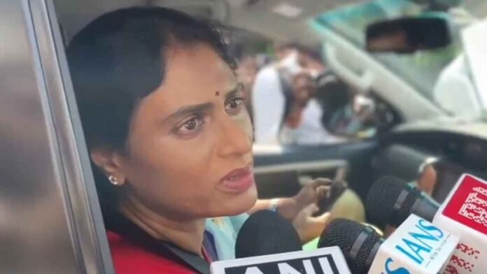 YS Sharmila House Arrest: Chalo Raj Bhavan Tension In Vijayawada
