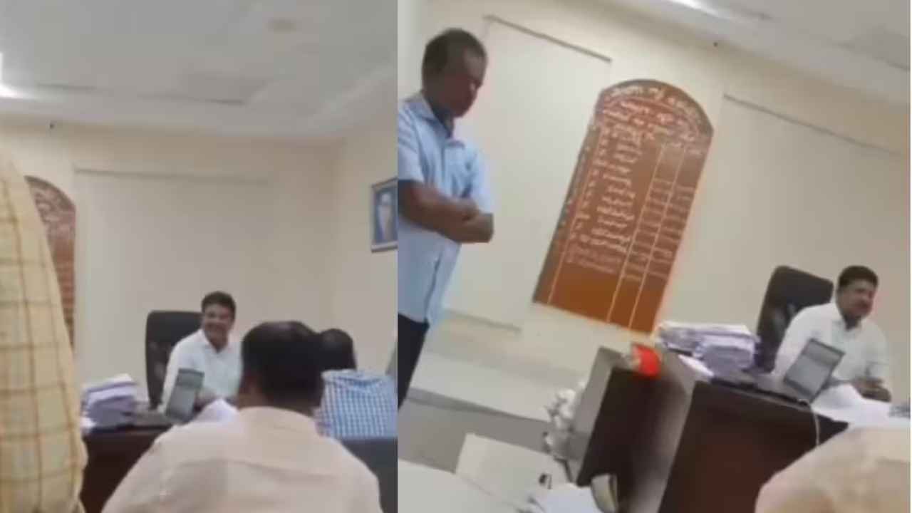 Gajwel Tahsildar Suspended Over Remarks To Farmer
