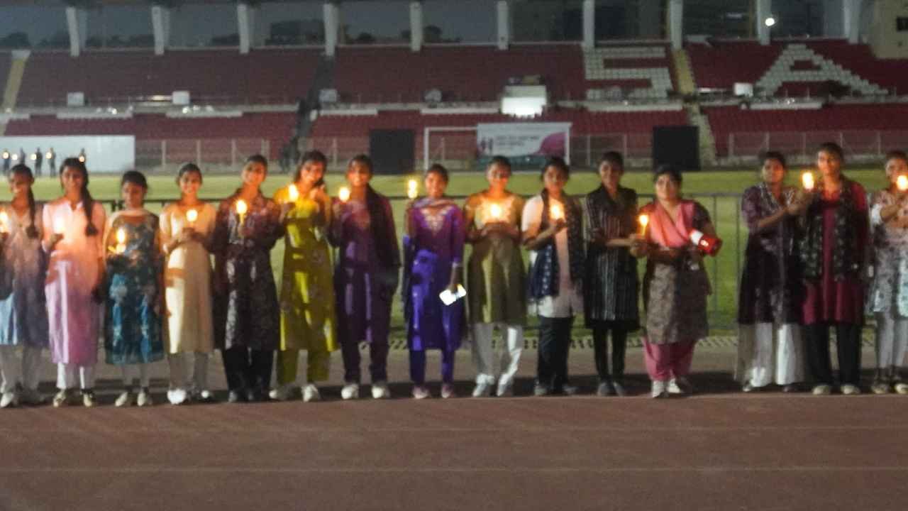 Cancer Run: Hope Of Light Illuminates Gachibowli Stadium