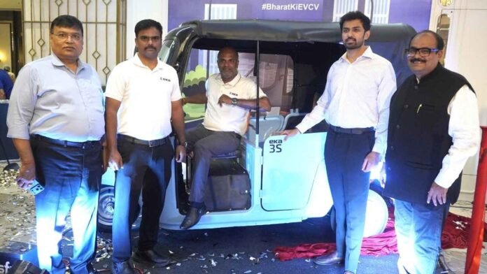 Electric Autorickshaw Hyderabad: EKA AVI 3S Launched