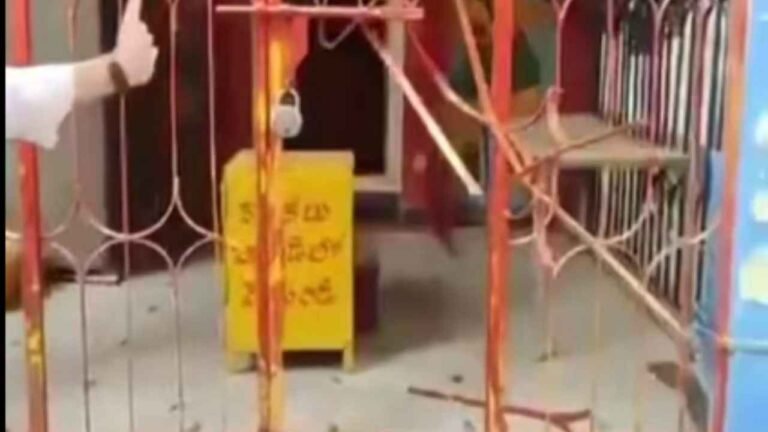 Pochamma Temple Theft: Hundi Cash, Jewellery Stolen