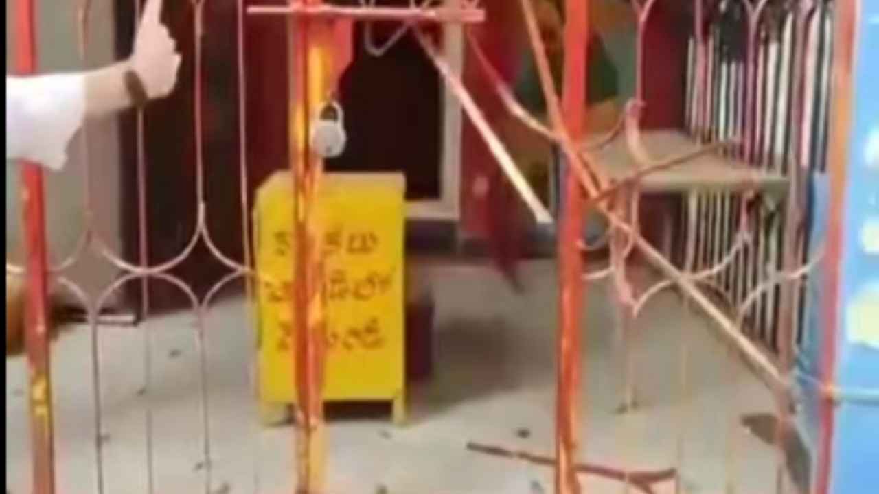 Pochamma Temple Theft: Hundi Cash, Jewellery Stolen