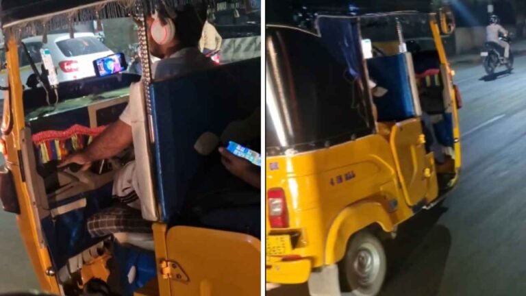 Hyderabad Auto Driver Dangerous Driving: VC Sajjanar Warns