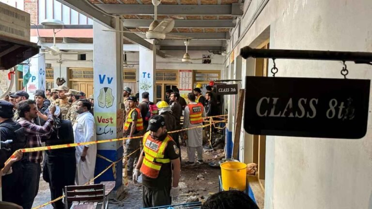 Pakistan School Roof Collapse Kills 28 In Peshawar