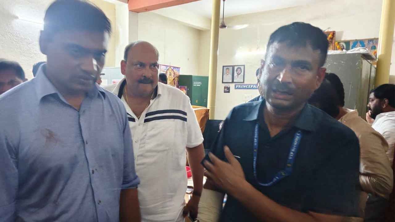 Violence In Annamayya As YSRCP MP Convoy Attacked In Punganur