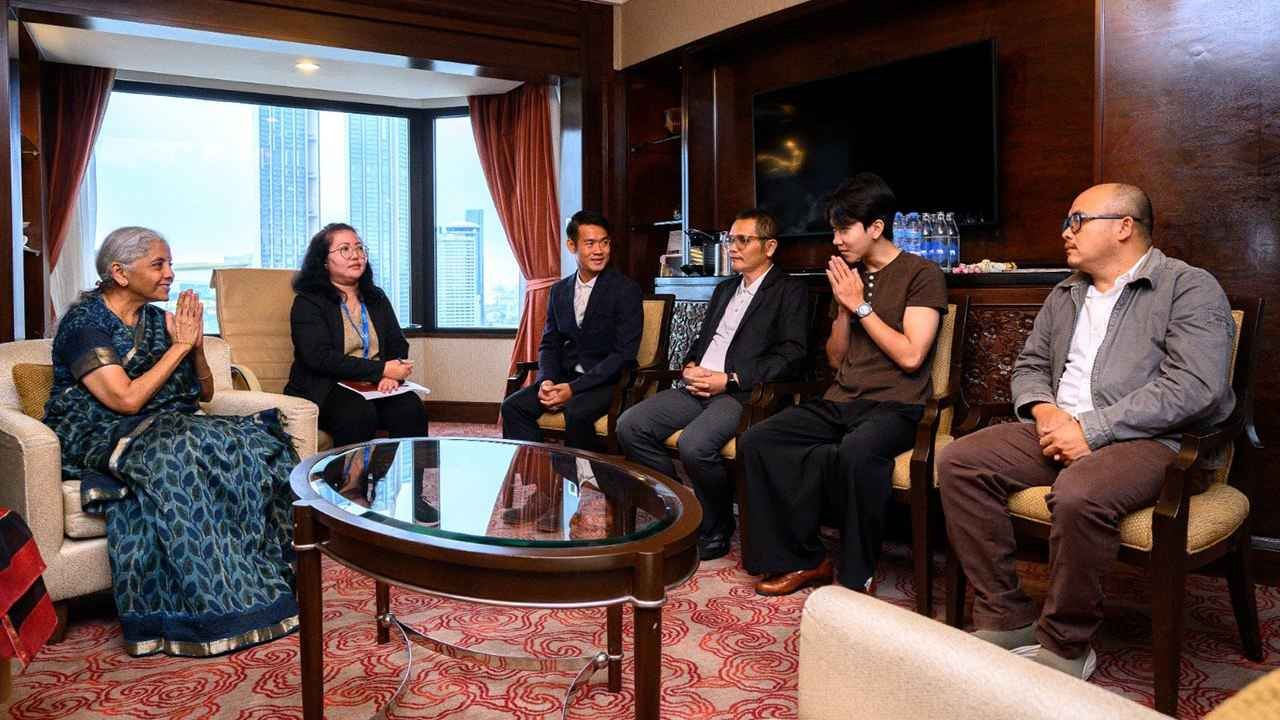 Nirmala Sitharaman Meets Tham Luang Cave Rescue Survivors