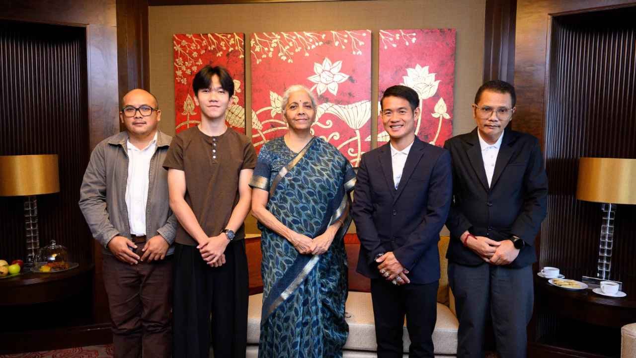 Nirmala Sitharaman Meets Tham Luang Cave Rescue Survivors