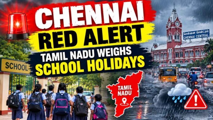 Chennai Red Alert: Tamil Nadu Weighs School Holidays