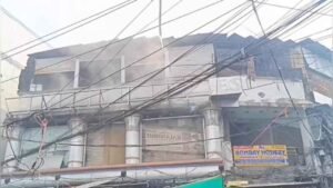 Hyderabad's Bombay Hosiery Store Fire: MLA Mir Zulfeqar Visits Spot