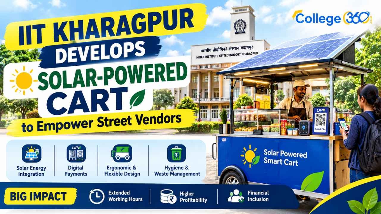IIT Kharagpur Unveils Solar Powered Cart For Vendors