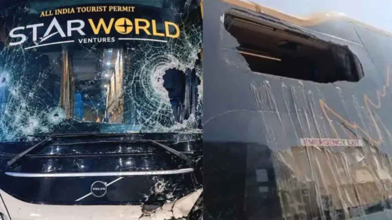 J&K-Bound Bus Attacked In Haryana After Threats
