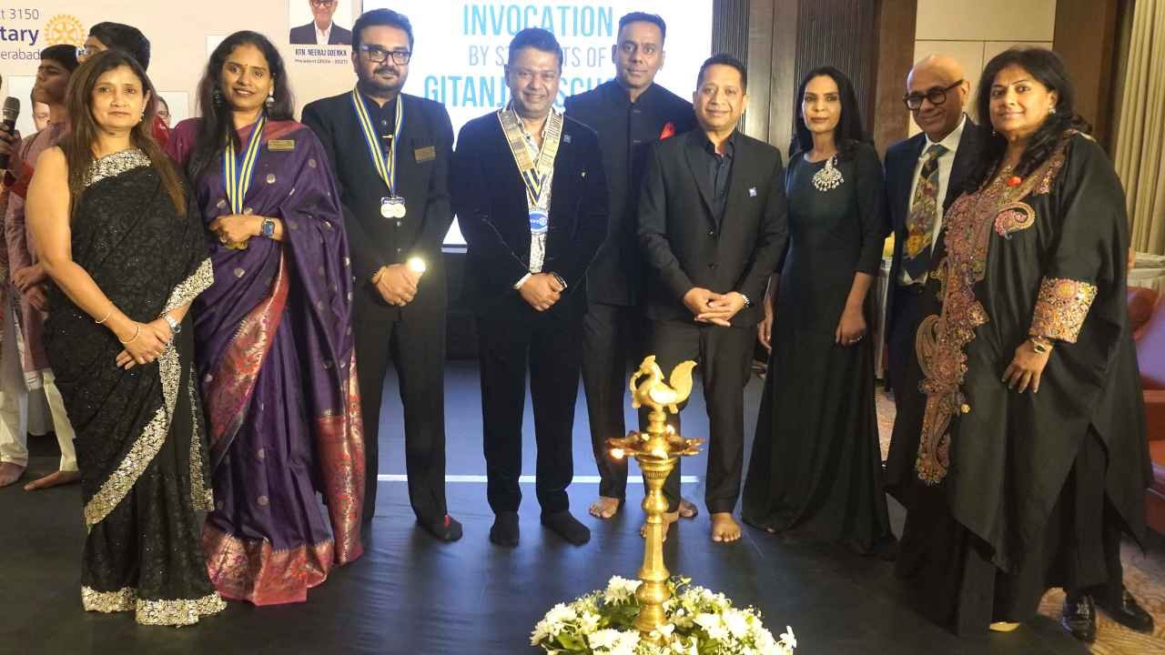 Hyderabad Rotary Club Of One Achieves Global Milestone