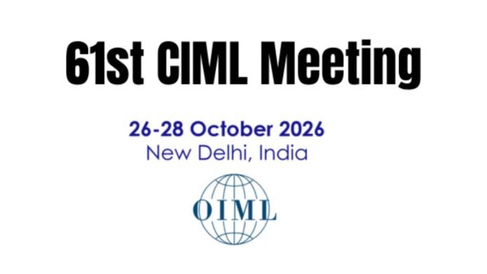 India To Host 61st CIML Meeting In New Delhi On Oct. 26