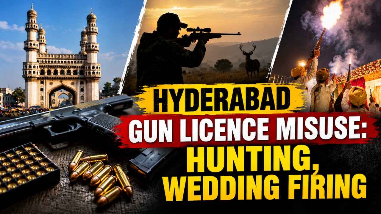 Hyderabad Gun Licence Misuse: Hunting, Wedding Firing