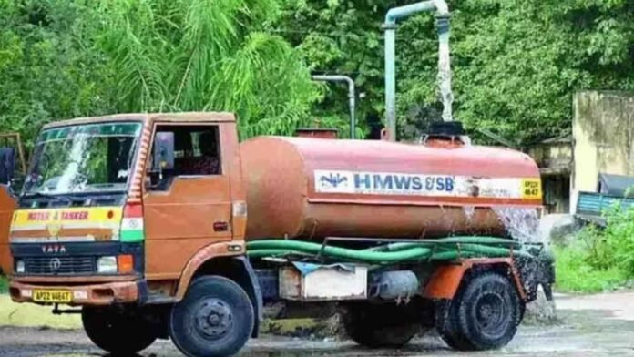 Hyderabad Water Crisis: Tanker Bookings Cross 7,000