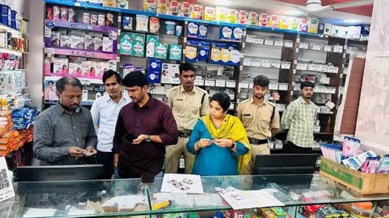 TG SAFE Inspects Medical Shops Across Hyderabad’s CURE Zone