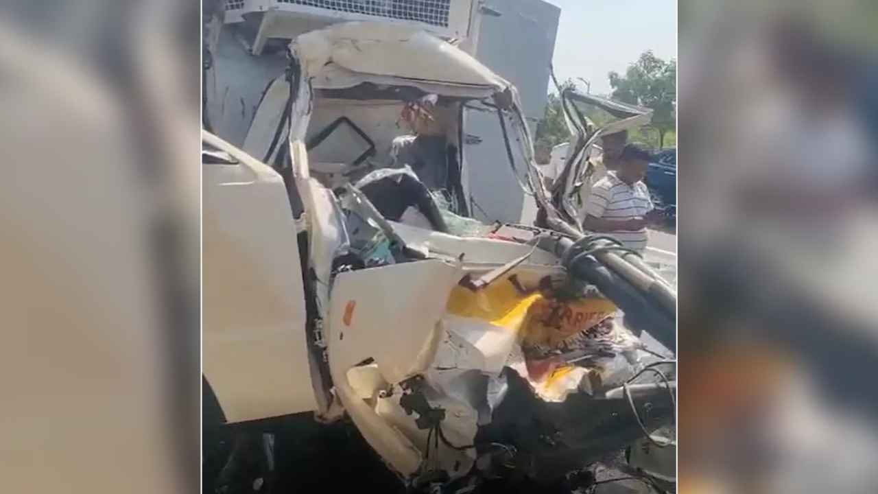 Kollur ORR Accident Claims Two Lives In Sangareddy Kollur ORR Accident Claims Two Lives In Sangareddy