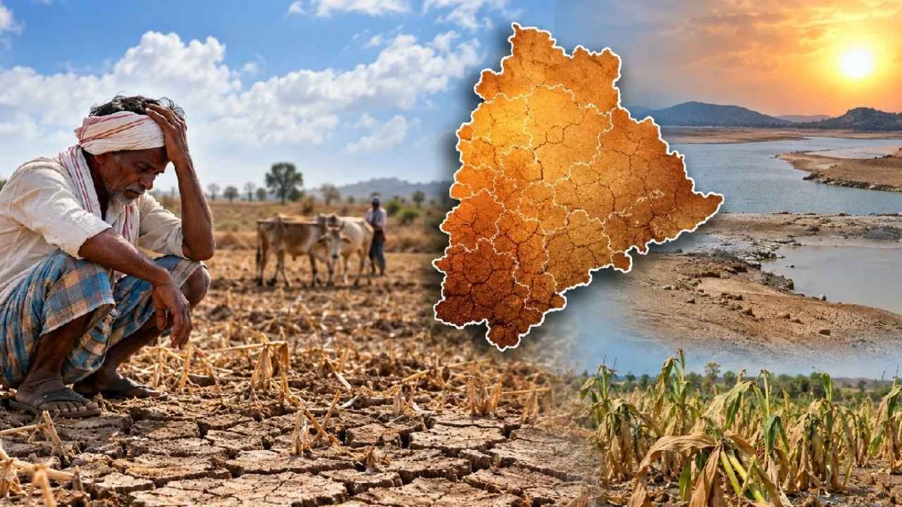 Telangana Drought-Affected Mandals: 365 Declared, Kharif 2026