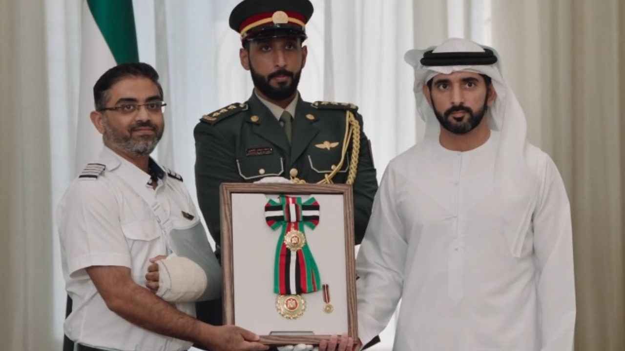 UAE Honours Indian Pilot Smit Machchhar For Bravery