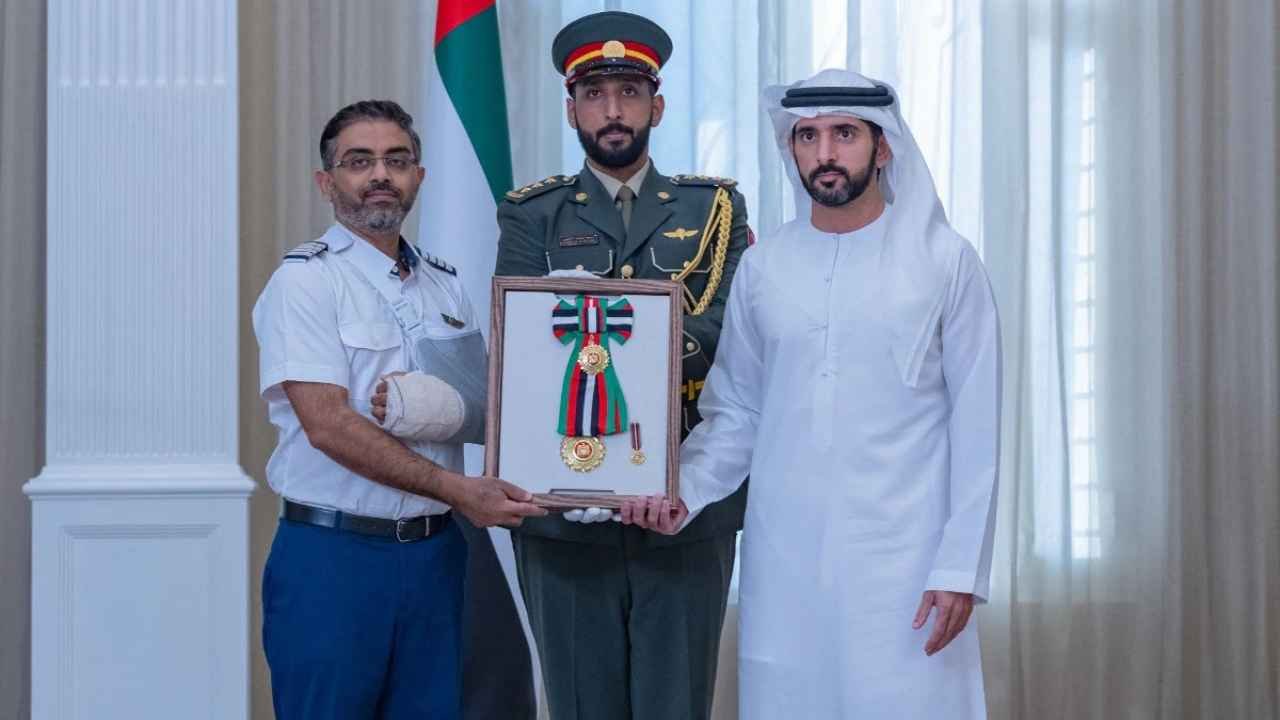 UAE Honours Indian Pilot Smit Machchhar For Bravery