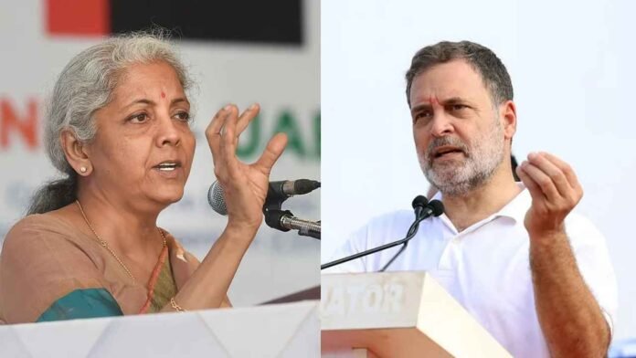 IDBI Bank Privatisation: Nirmala Sitharaman Hits Back At Rahul Gandhi