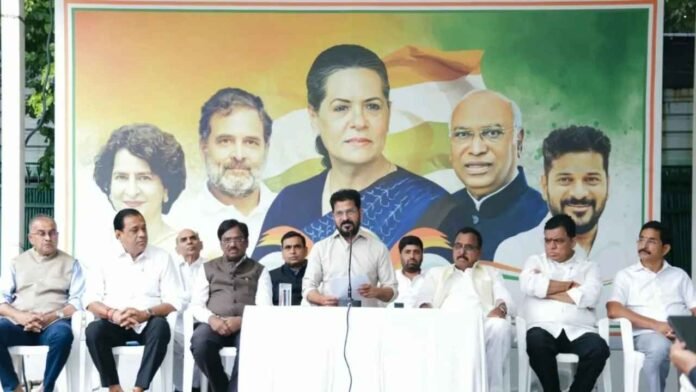 Miyapur Land Dispute: Revanth Reddy Targets BRS
