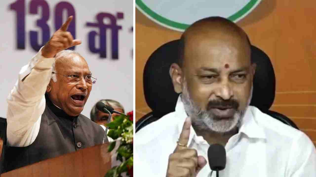 Bandi Sanjay Condemns Kharge’s Remarks Against PM Modi, Seeks Apology
