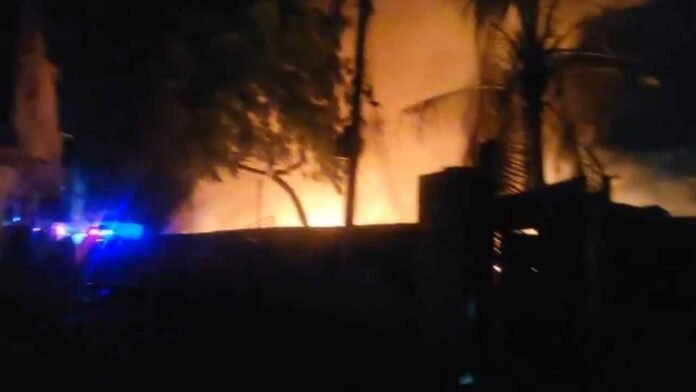 Balapur Plastic Godown Fire: Crores in Losses