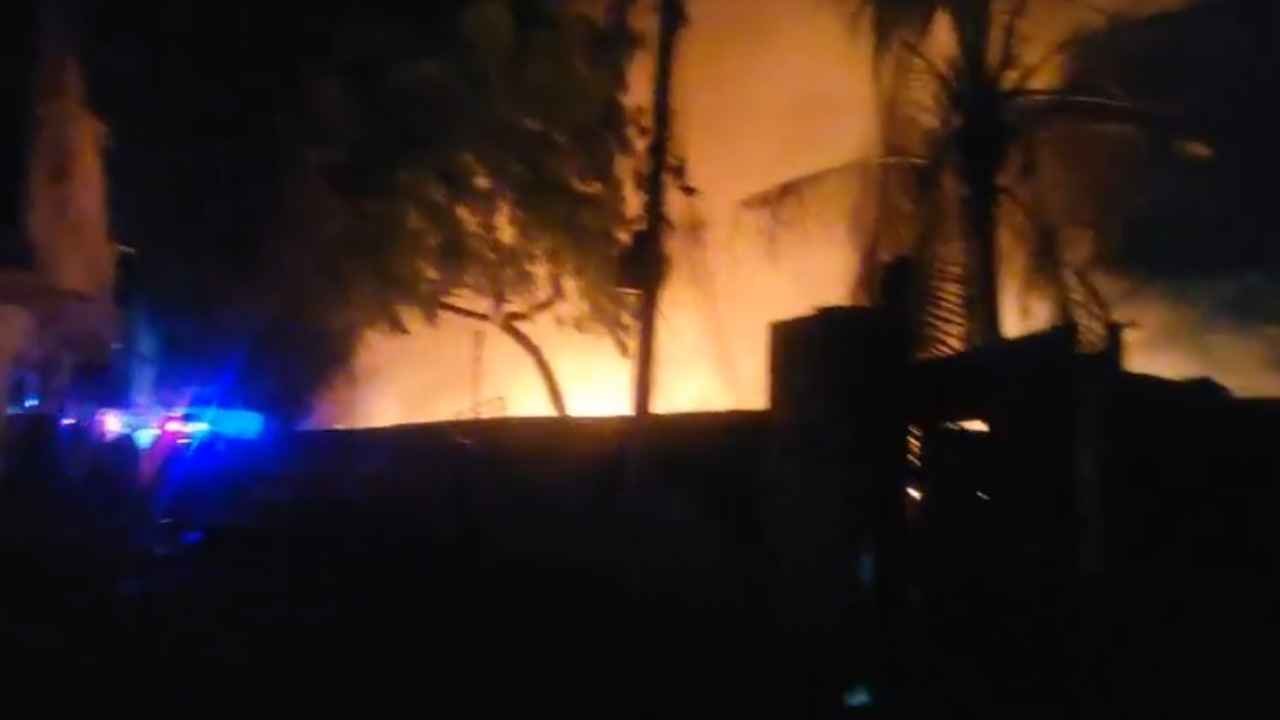 Balapur Plastic Godown Fire: Crores in Losses
