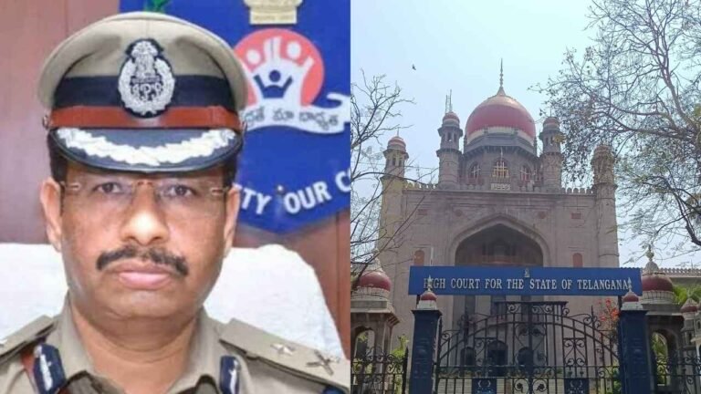 Telangana HC Issues Contempt Notice to Hyderabad CP Sajjanar